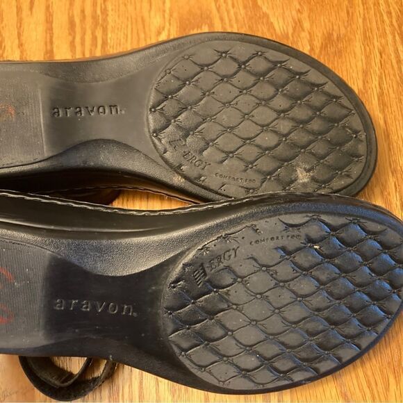 Avalon Clarissa Fisherman’s Black Shoes - Picture 7 of 7